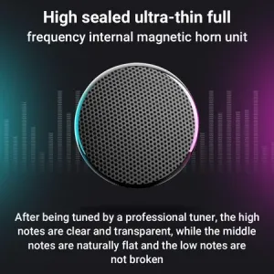 Mini Boost 4 Bluetooth Speaker 4D Mini Electroplating Round Steel Speaker - Multicolor - Pack of 1