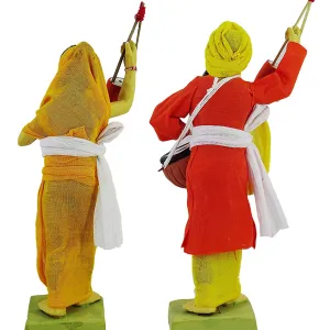 Bangoli Floug Singer Doll Handicrafts Decorative Home Figurine