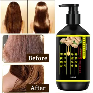 Organic ginger hair growth shampoo for men and women 300ml