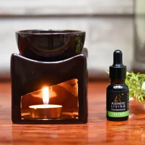 Aesthetic Living Pure Tea Tree Essential Oil 15ml for Aromatherapy