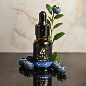 Aesthetic Living Pure Blueberry Essential Oil 15ml for Aromatherapy