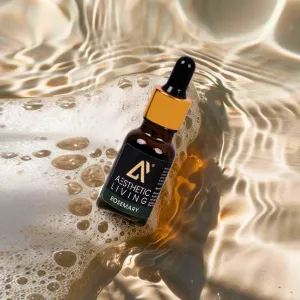 Aesthetic Living Pure Rosemary Essential Oil 15ml for Aromatherapy