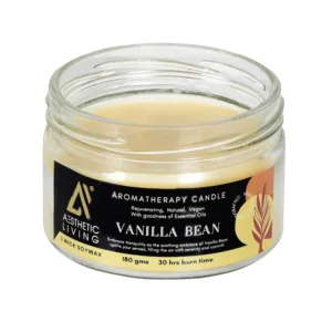 Wick Vanilla Bean Candle 180g for Home F...