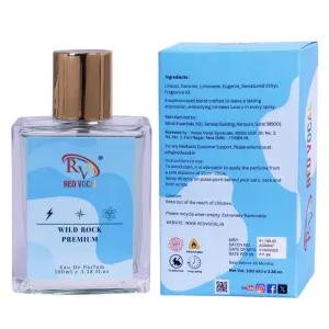 Red Vocal Wild Rock Premium Eau De Parfum 100ml – Bold & Masculine Men’s Perfume Fragrance