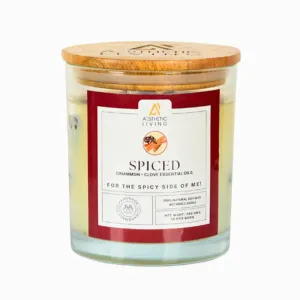 Spiced Botanic Candle with Cinnamon and...