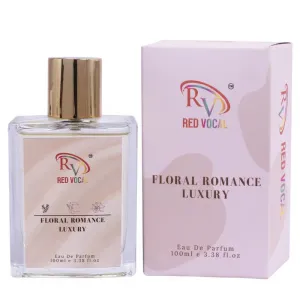 Red Vocal Floral Romance Luxury Eau De Parfum – Women’s 100ml Elegant Floral Scent Perfume