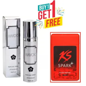 Havoc Silver Mossy green chypre perfume...