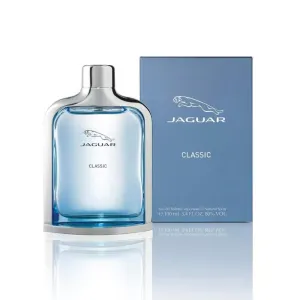 Jaguar Classic Blue men perfume fresh aquatic woody scent
