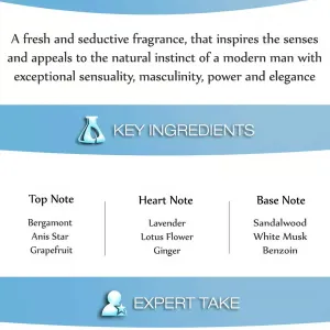 Jaguar Classic Blue men perfume fresh aquatic woody scent