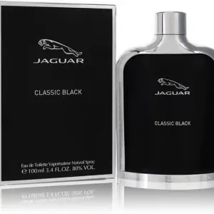 Jaguar Classic Black men cologne with rich woody fragrance