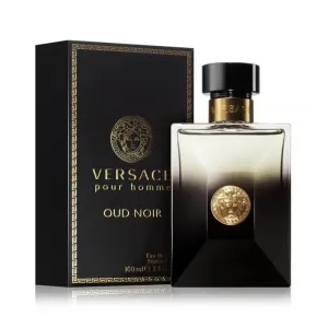 Versace Oud Noir men perfume with deep woody oriental scent