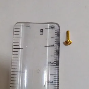 Beautiful  Gold Plated  Bollywood Nose Pin Jewelry  Base