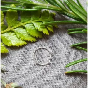 GIRLS Nose RING DOUBLE Diamond Nose pin For Women and Girl PACK OF 1