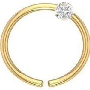 Classic Nose Ring – Nug Design 01, Elegant & Timeless