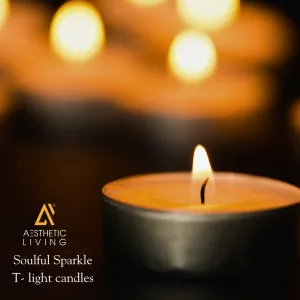 Soulful Sparkle T-Light Candles Pack of...