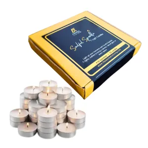 Soulful Sparkle T-Light Candles Pack of 50 350g Decorative Set