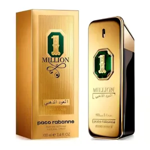 Paco Rabanne 1 Million Golden Oud Parfum Intense for Men 100ml Scent Luxurious & Sophisticated Fragrance