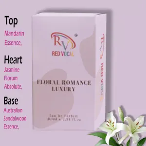 Red Vocal Floral Romance Luxury Eau De Parfum 100ml For Women