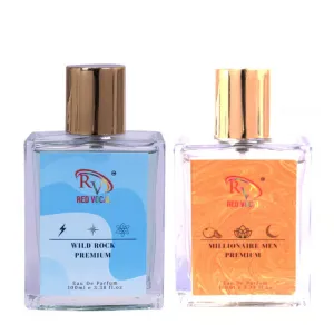 Red Vocal Wild Rock Premium With Millionaire Men Premium 100ml Perfume Combo (For Men)