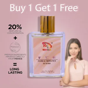 Red Vocal Floral Romance Luxury Eau De Parfum 100ml For Women Buy 1 Get 1 Free
