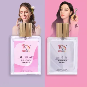 Red Vocal Bad Angel Premium (Women ) with White Oud Luxury (Unisex) 100ml Perfume Spray Combo – 2 x 100ml