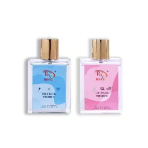 Red Vocal Wild Rock Premium (Men) with Bad Angel Premium (Women) 100ml Perfume Spray