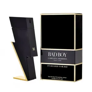Bad Boy Carolina Herrera Eau De Toilette 100ml Men Perfume Spray Luxury Braded Scent