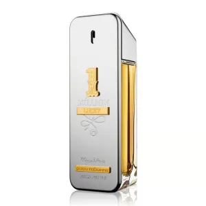 Paco Rabanne 1 Million Lucky Eau De Toilette for Men, 100ml Men Perfume Paco Rabanne Perfume