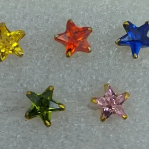 Beautiful Gold Plated Nose Pin CRYTAL ST...