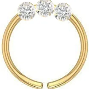 Nose Ring and Nose Pin Combo – Pack of 5