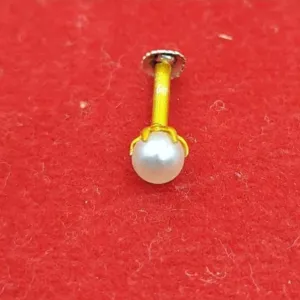 Unique And Fancy Pearl Small Nosepin