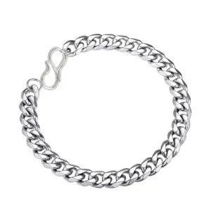 Evordlss Golden Curb Chain Bracelet, 20...