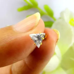 Beautiful Gold Plated Nose Pin CRYTAL STONE TIKONA Wedding Nose Ring Fashion Gift Jewellry PACK OF 1