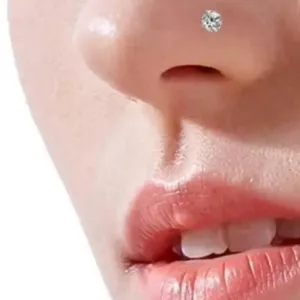Beautiful Gold Plated Nose Pin Wedding Nose Ring Fashion Gift Jewellry
