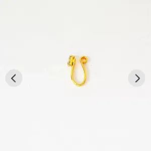 Beautiful Gold Plated Nose Pin U Shap 2 nug Weddinge Ring Fashion Gift Jewellry PACK OF 1