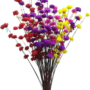 Simonart Artificial Dry Flowers Handicraft Home Decor