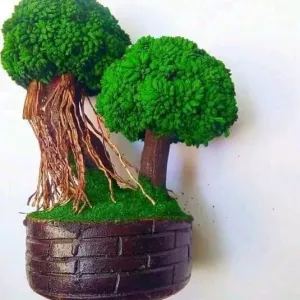 Simonart Artificial Bonsai Tree Handicraft Home Decor