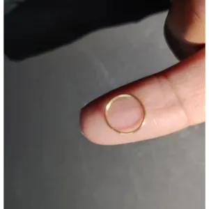 Moonbeam Diamond Nose Ring Single Diamond Nose RING For Women and Girl PACK OF 1