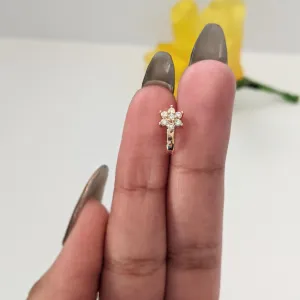 U-Shape Nose Stud – Designer Style