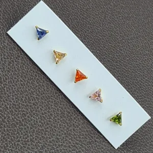 Triangle Nose Pin – Pack of 5