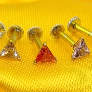 Triangle Nose Pin – Pack of 5