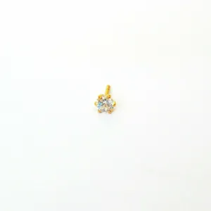 White Star Nose Pin – Premium White