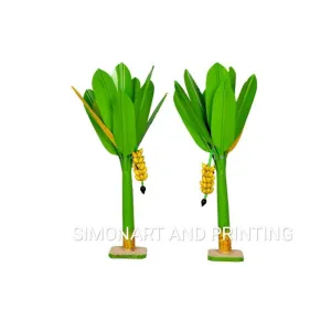 Artificial Banana Tree Pair 54 cm Home D...