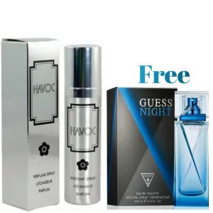 Havoc Silver Mossy, Green, Aldehydic Chypr Eau De Toilette For Unisex, 75ml