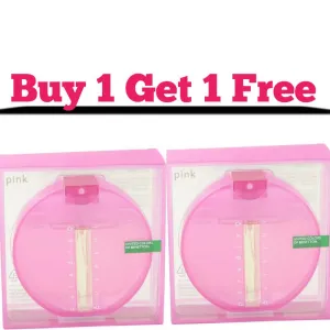 United Colors of Benetton Pink Inferno Eau De Toilette Spray 100ml for Women - Buy 1 Get 1 Free