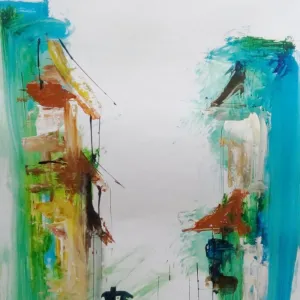 Handmade Paper Painting Traditional Wall Art