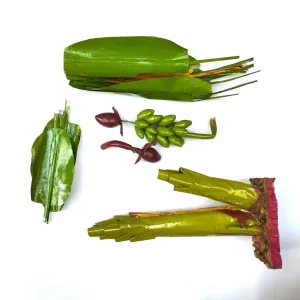 Artificial Banana Tree Pair 45 cm Decorative Home Decor