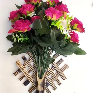 Artificial Flowers Decorative Floral Hom...