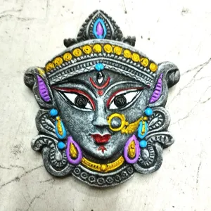 Durga Maa Wall Hanging 12 cm Handcrafted Religious Decor
