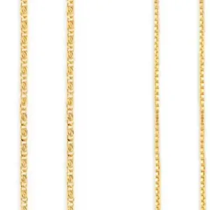 2 PCS COMBO gold Plated Kanchain Ear chain earcuf to Ear Combo for Women & Girls